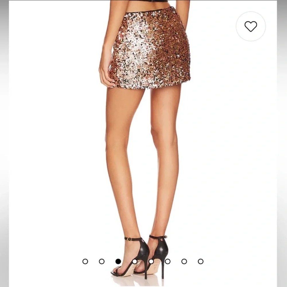NWT Free People Annalise Sequin Mini Skirt / Multi Combo